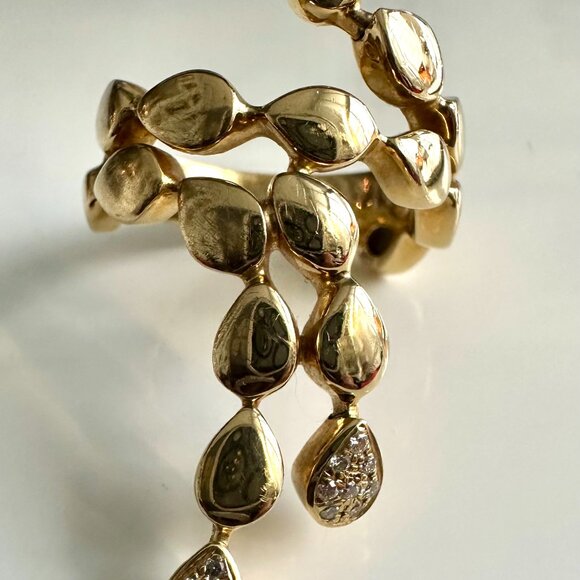 Piaget Yellow Gold Magic Garden Diamond Ring - Picture 4 of 12